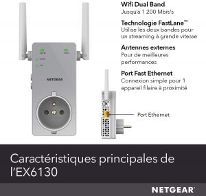 Test de l'amplificateur wifi Netgear EX6130-100FRS